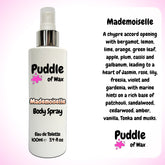 Mademoiselle Body Spray